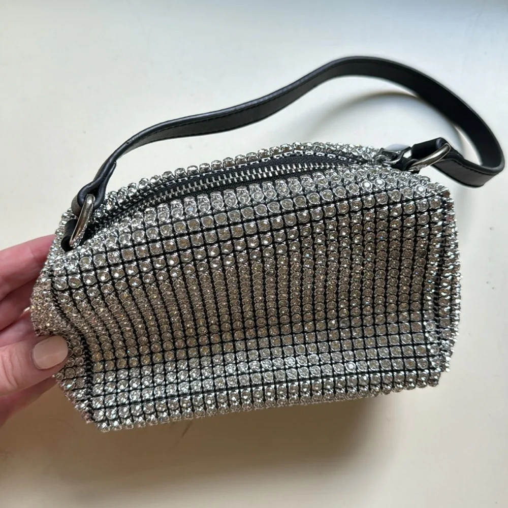 Small Rhinestone Shoulder Bag